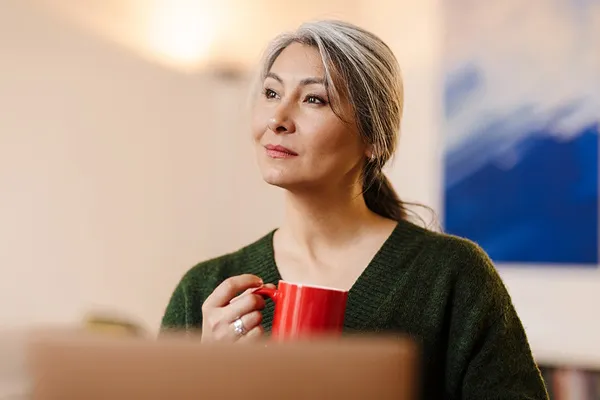 Mature woman thinking about divorce and social security benefits divorce and social security