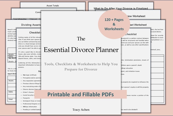 the-essential-divorce-planner for Free Printable Divorce Asset Worksheet The Essential Divorce Planner for Free Printable Divorce Asset Worksheet