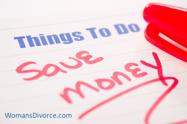 Things to do note with the words Save Money written in red Things to do note with the words Save Money written in red
