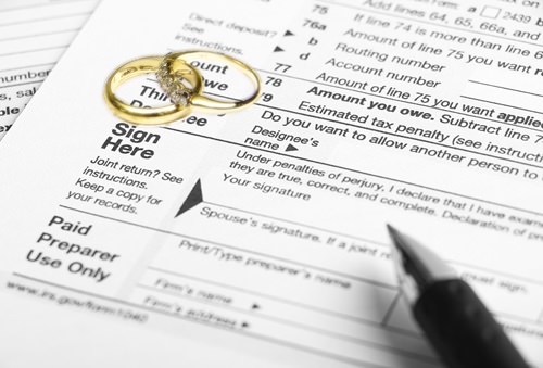 Should you sign a joint tax return during divorce