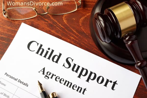 Family court document for getting child support